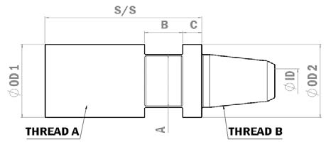 REDUCTION M/F  CR60 Male x 3-1/2 REG Femelle - FORACIA